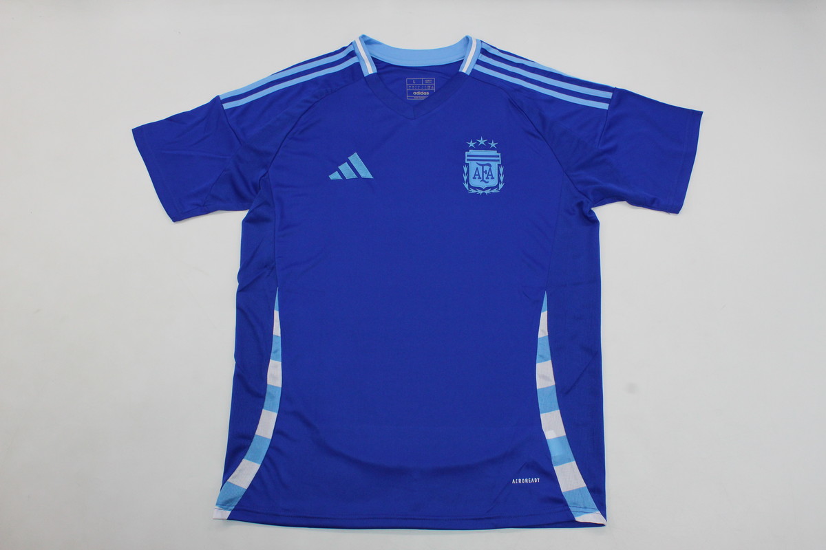 AAA Quality Argentina 2024 Away Blue Soccer Jersey